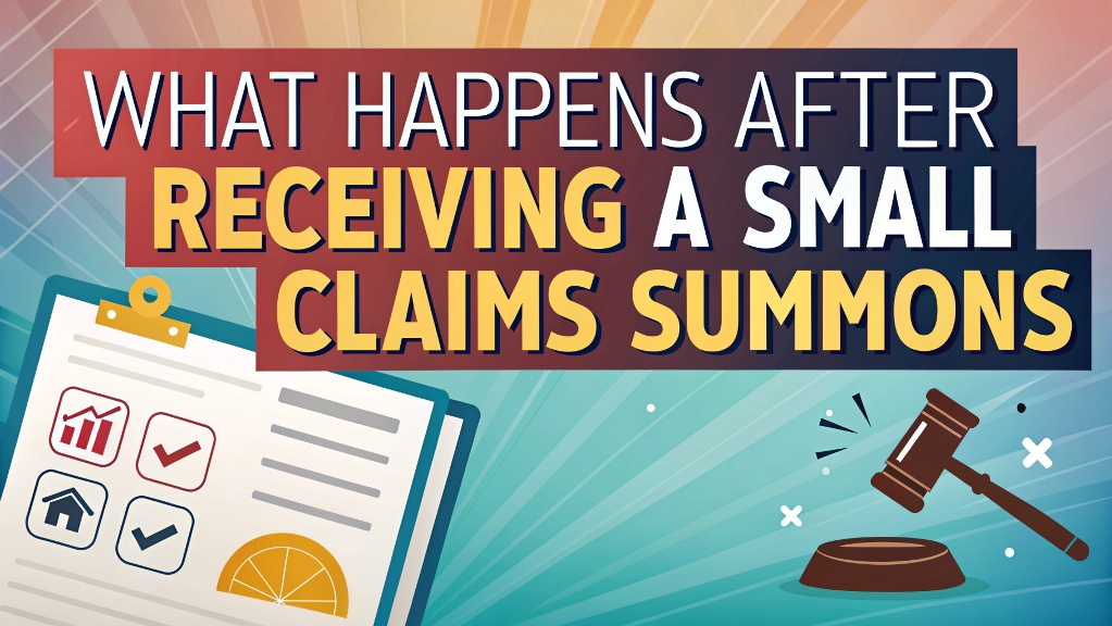 How to respond to Small claims court