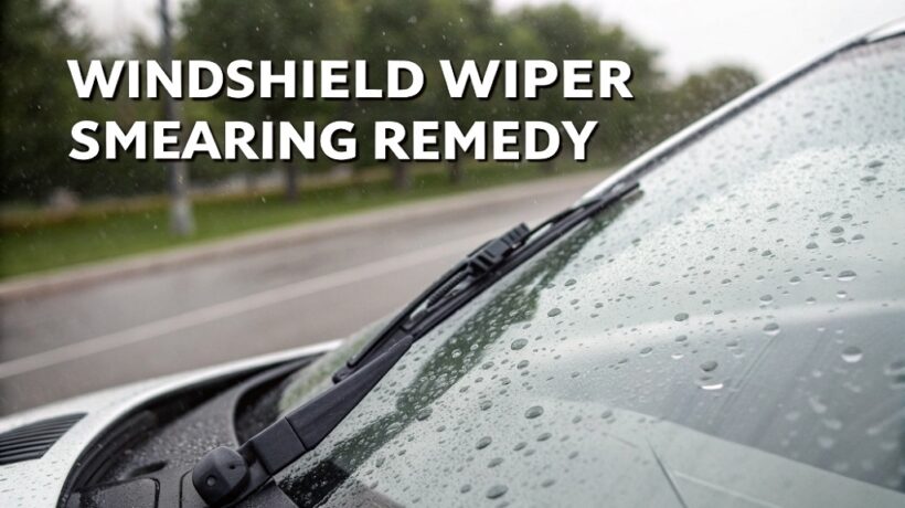 Windshield Wiper Smearing Remedy: Simple Fixes to Keep Your View Crystal Clear
