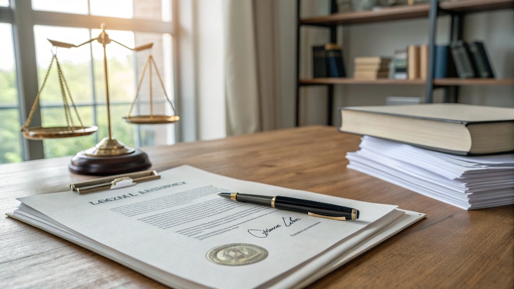What is an example of a legally binding contract
