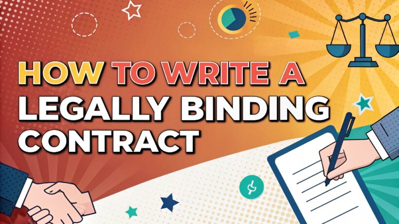 How to Write a Legally Binding Contract